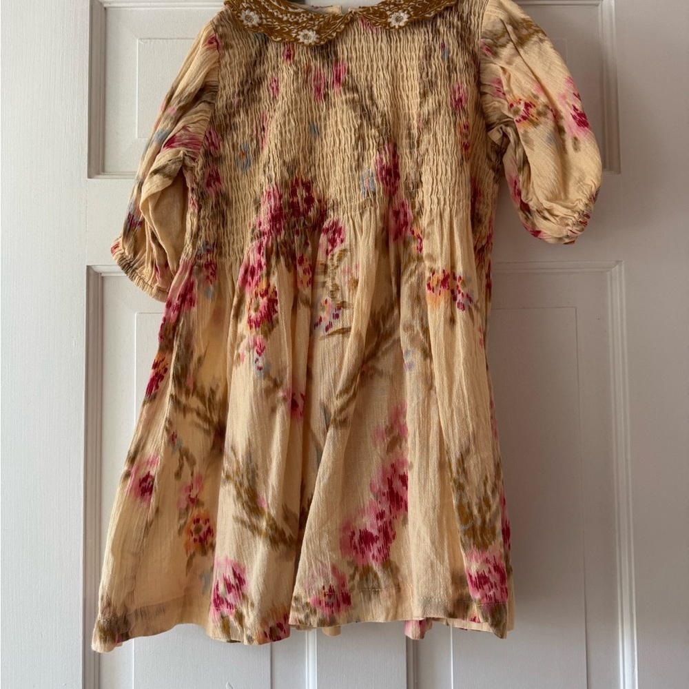 Bonjour Diary Romantic Dress in the Antoinette Print Pique - Picture 4 of 6